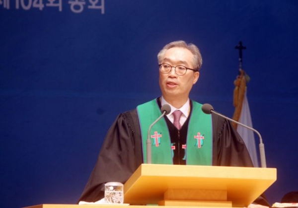 예장통합 총회장 김태영 목사
