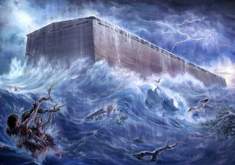 예수의 말세 예언 중에 '노아의 홍수 때의 사람들'